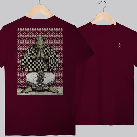 Ocult Grasshopper T-Shirt Vinho