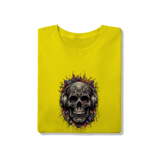 Nome do produto Caveira Cósmica – Camiseta Arte & Atitude