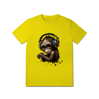 Nome do produto Monkey Vibes – Camiseta Estilo Street & Fun.