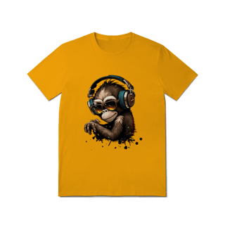 Nome do produto Monkey Vibes – Camiseta Estilo Street & Fun.
