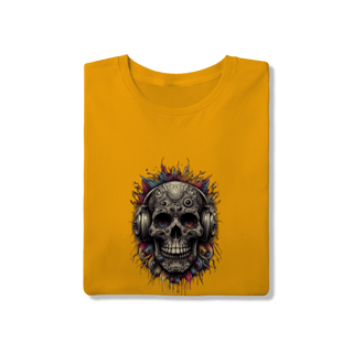 Nome do produto Caveira Cósmica – Camiseta Arte & Atitude
