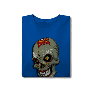 Nome do produto Caveira Rebelde – Camiseta Estilo Underground.