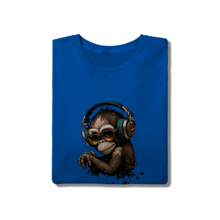 Nome do produto Monkey Vibes – Camiseta Estilo Street & Fun.