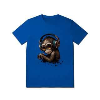 Nome do produto Monkey Vibes – Camiseta Estilo Street & Fun.