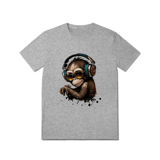 Nome do produto Monkey Vibes – Camiseta Estilo Street & Fun.