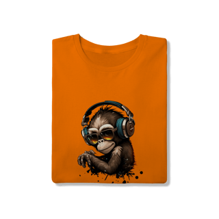 Nome do produto Monkey Vibes – Camiseta Estilo Street & Fun.