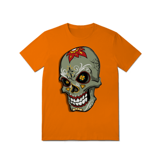 Nome do produto Caveira Rebelde – Camiseta Estilo Underground.