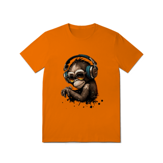 Nome do produto Monkey Vibes – Camiseta Estilo Street & Fun.
