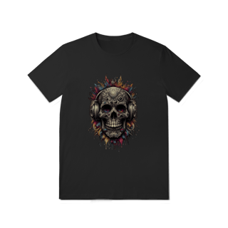 Nome do produto Caveira Cósmica – Camiseta Arte & Atitude