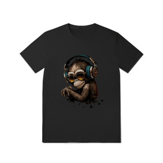 Nome do produto Monkey Vibes – Camiseta Estilo Street & Fun.