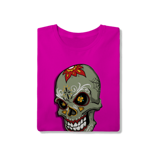 Nome do produto Caveira Rebelde – Camiseta Estilo Underground.