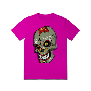 Nome do produto Caveira Rebelde – Camiseta Estilo Underground.