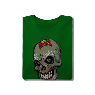 Nome do produto Caveira Rebelde – Camiseta Estilo Underground.