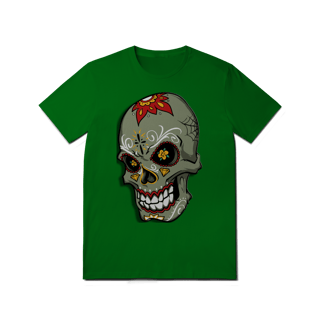 Nome do produto Caveira Rebelde – Camiseta Estilo Underground.