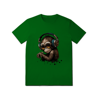 Nome do produto Monkey Vibes – Camiseta Estilo Street & Fun.