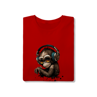 Nome do produto Monkey Vibes – Camiseta Estilo Street & Fun.