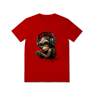 Nome do produto Monkey Vibes – Camiseta Estilo Street & Fun.