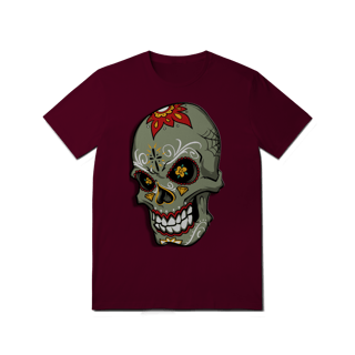 Nome do produto Caveira Rebelde – Camiseta Estilo Underground.