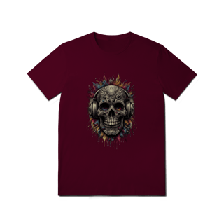 Nome do produto Caveira Cósmica – Camiseta Arte & Atitude
