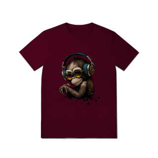 Nome do produto Monkey Vibes – Camiseta Estilo Street & Fun.