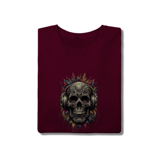 Nome do produto Caveira Cósmica – Camiseta Arte & Atitude