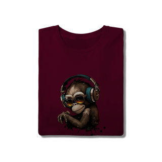 Nome do produto Monkey Vibes – Camiseta Estilo Street & Fun.