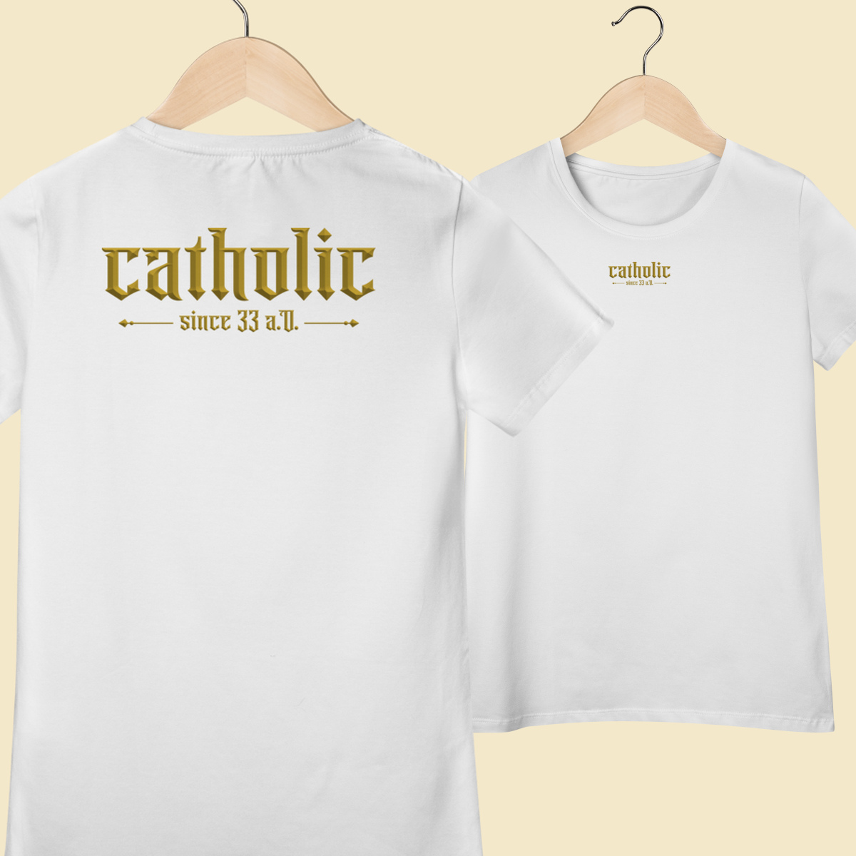 Baby Long Pima Catholic Since 33 A.D.