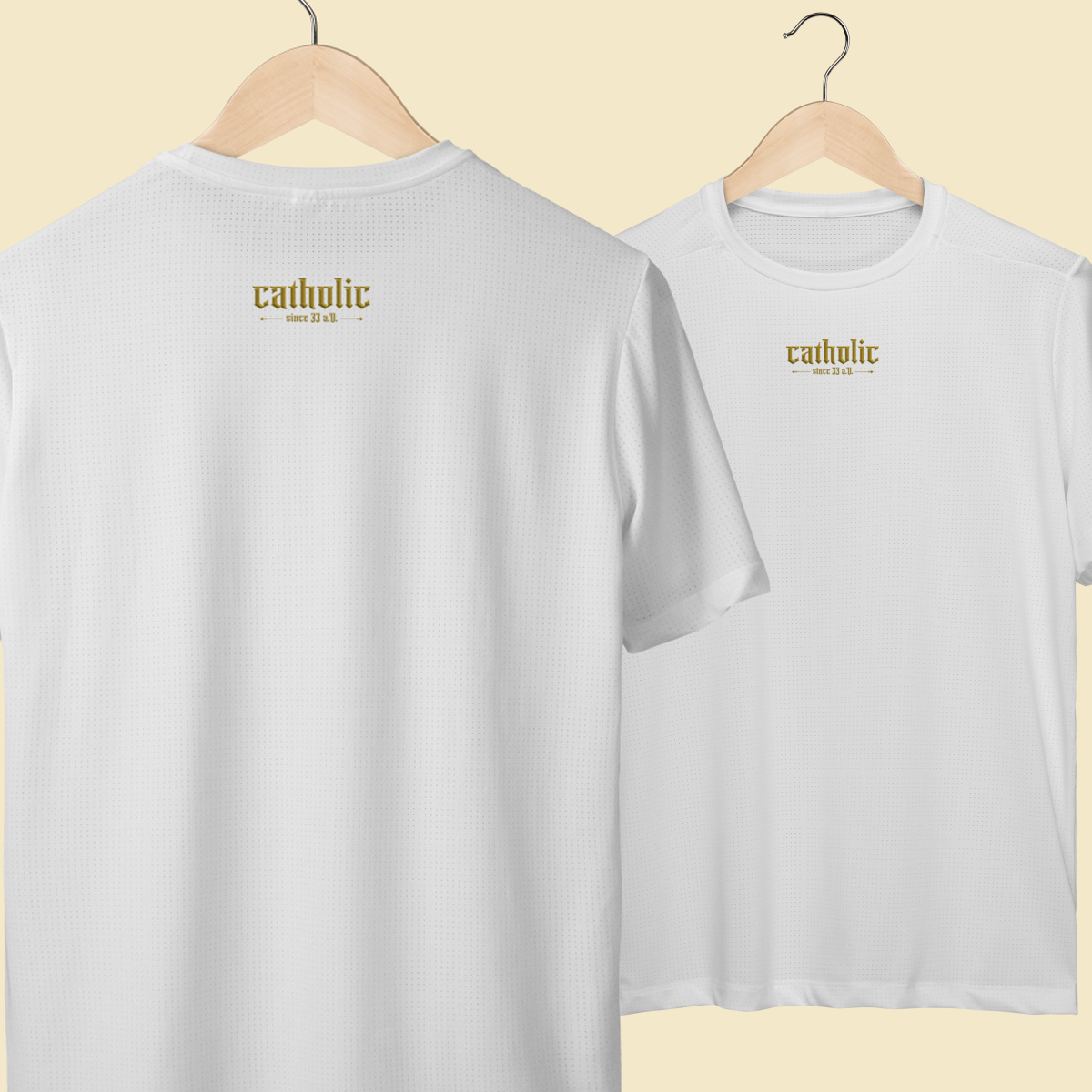 Camiseta Sport Dry UV Catholic Since 33 A.D.