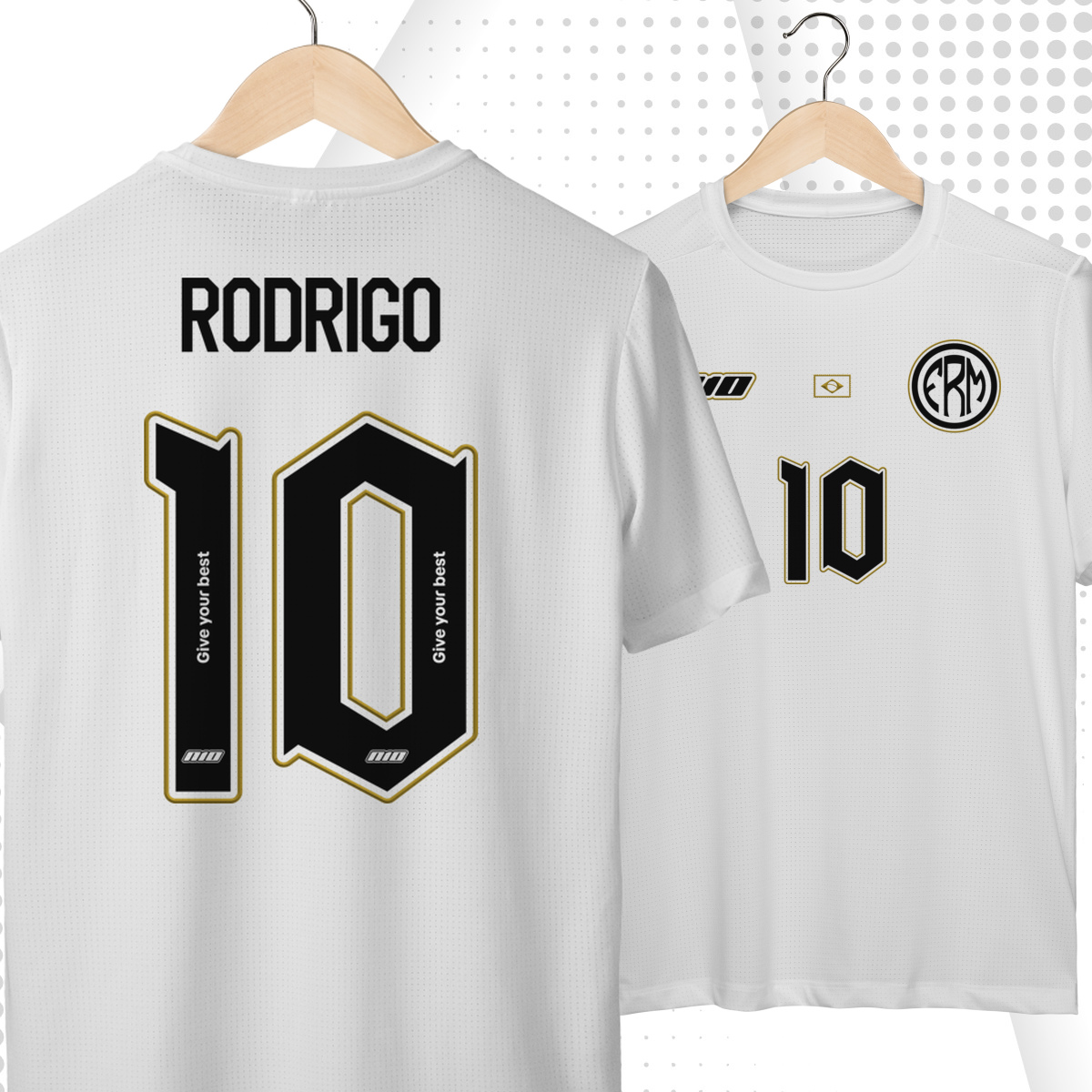 Camiseta Sport Dry UV N10 Custom FRM Rodrigo 10