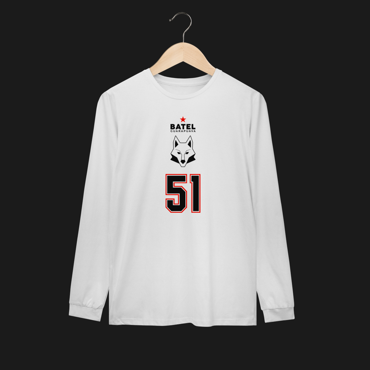 Camiseta Quality Manga Longa Batelino