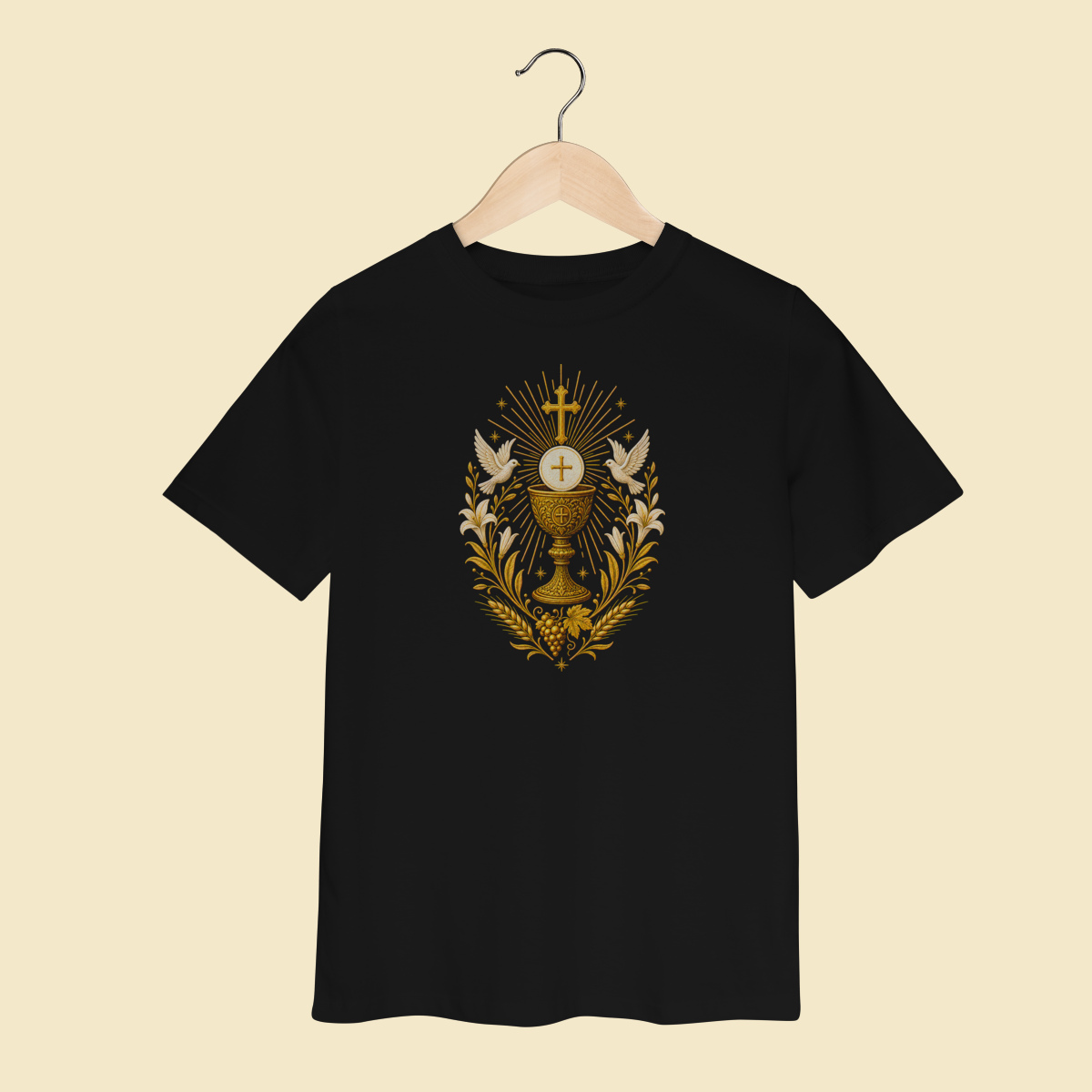 Camiseta Quality Infantil (2 a 8) Eucaristia - EC01
