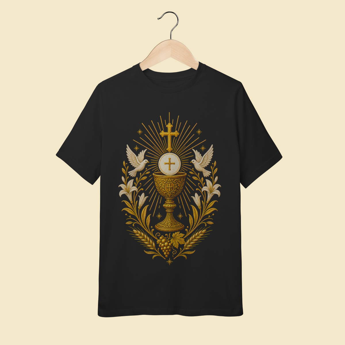 Camiseta Quality Infantil (10 a 14) Eucaristia - EC01