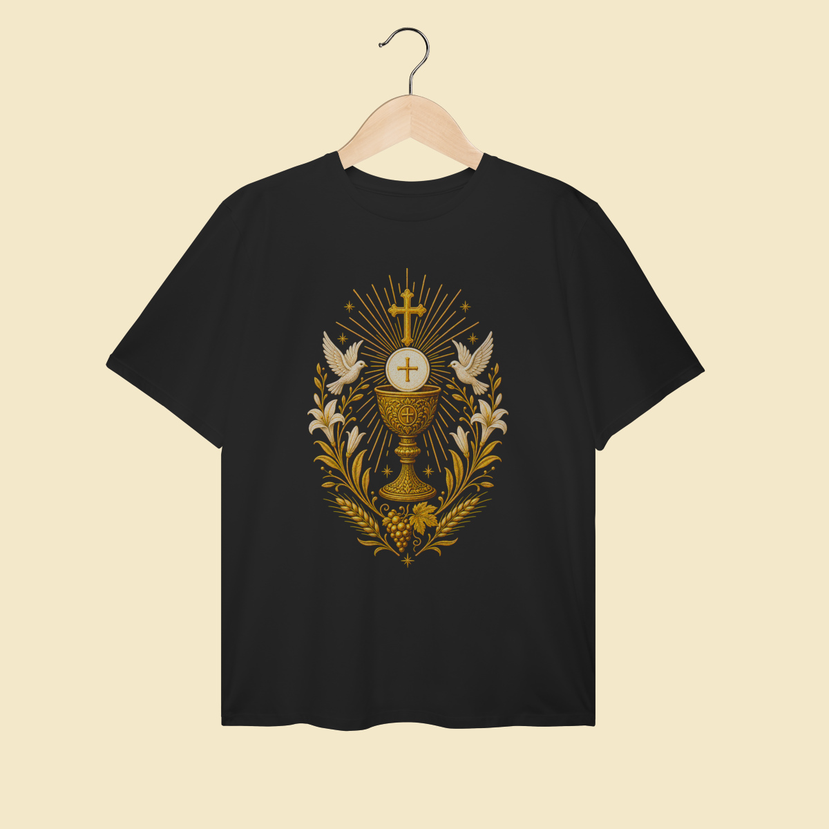 Camiseta Plus Size Eucaristia - EC01