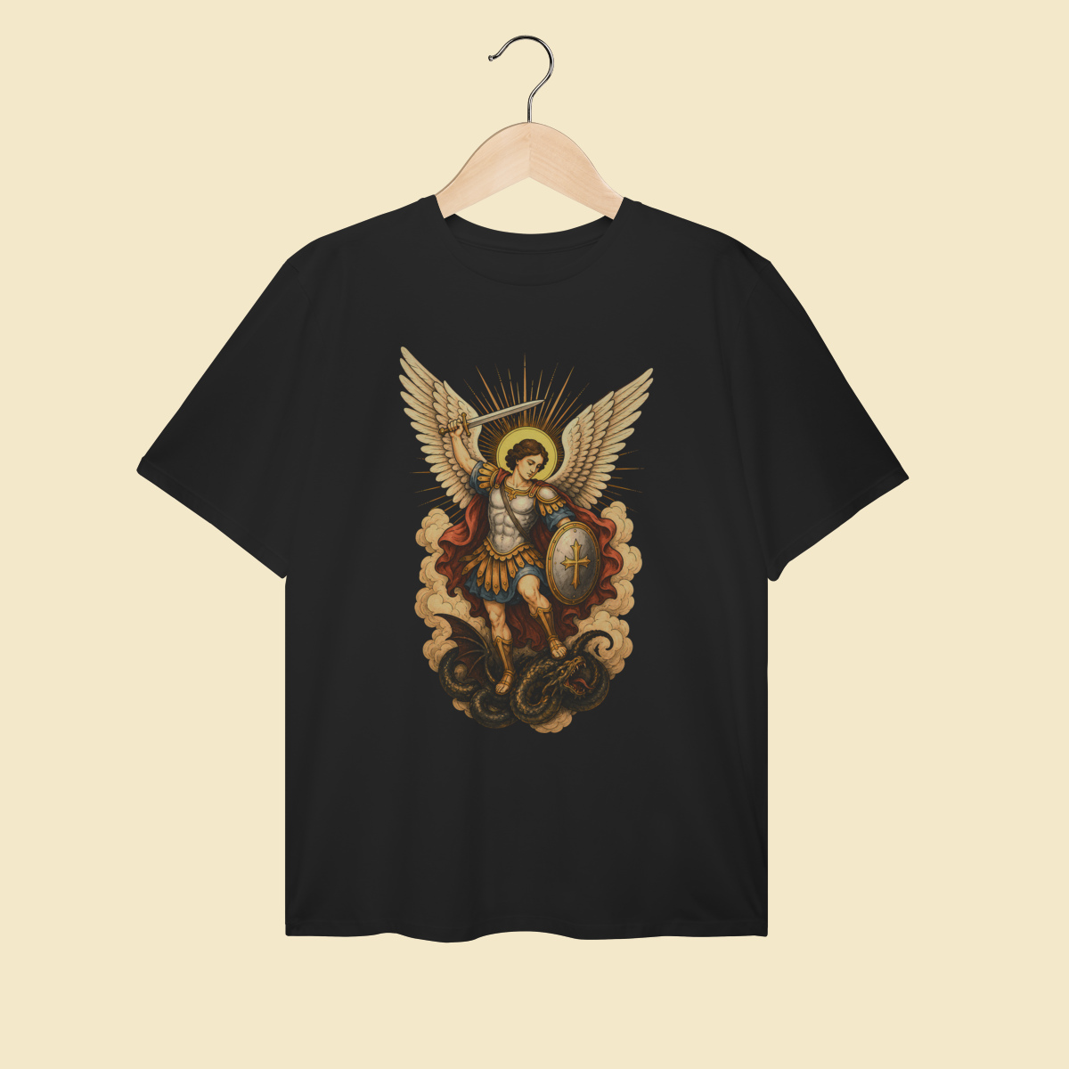 Camiseta Plus Size São Miguel Arcanjo - EC02