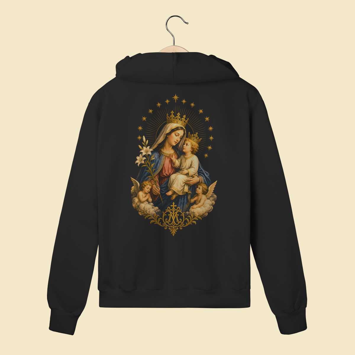 Moletom Prime Com Zíper Ave Maria - EC03