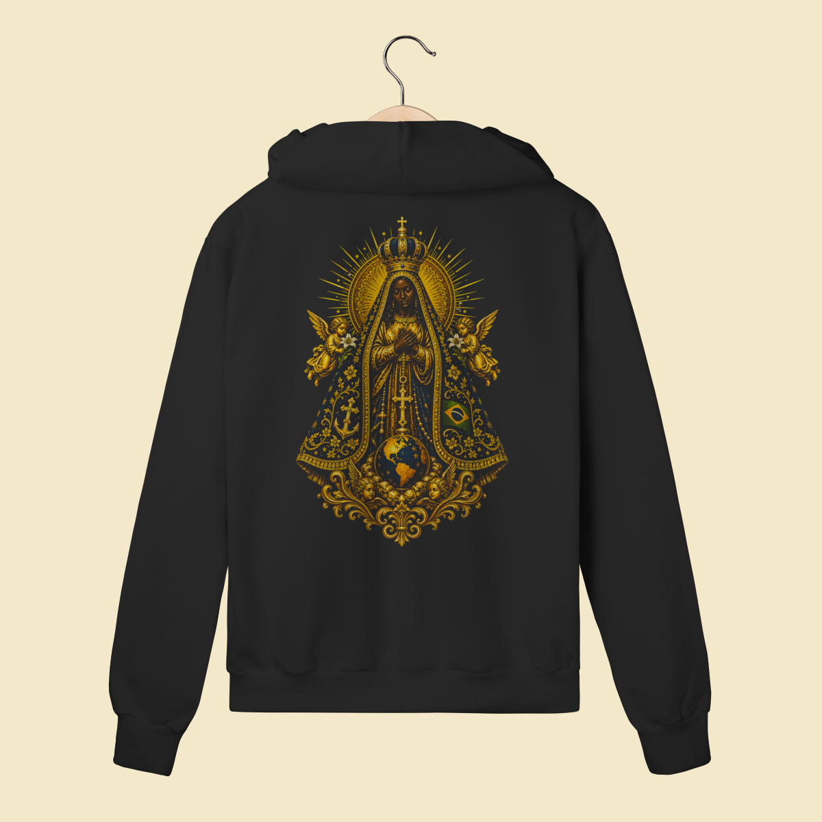 Moletom Prime Com Zíper N. S. Aparecida - EC04