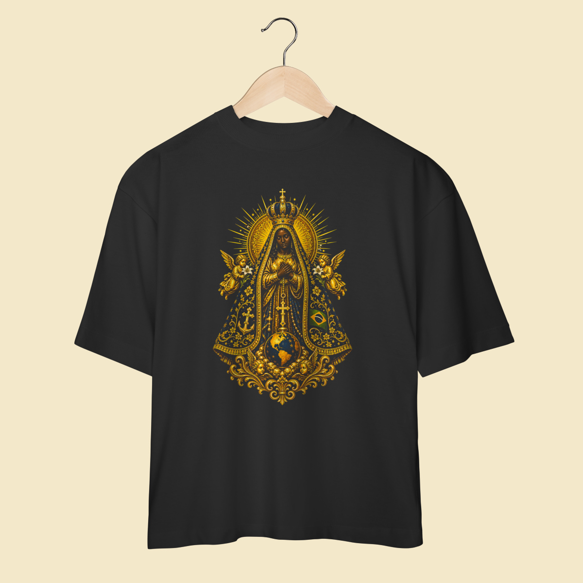 Camiseta Oversized N. S. Aparecida - EC04