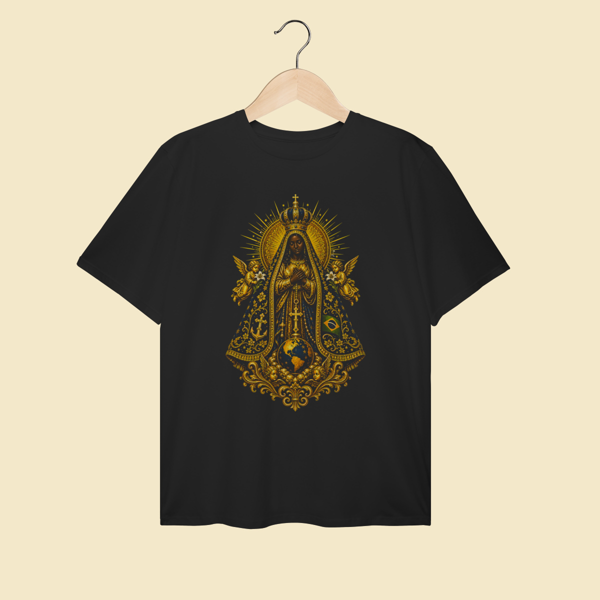 Camiseta Plus Size N. S. Aparecida - EC04