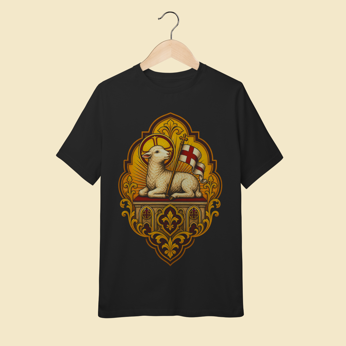 Camiseta Quality Infantil (10 a 14) Cordeiro De Deus - EC05