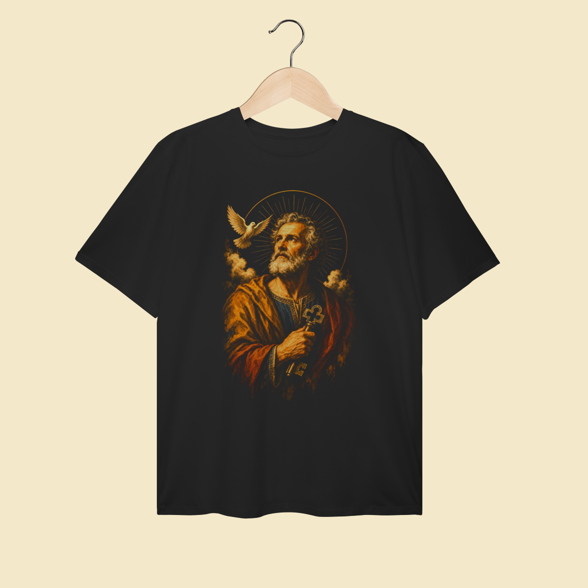 Camiseta Plus Size Tu És Pedro - EC06