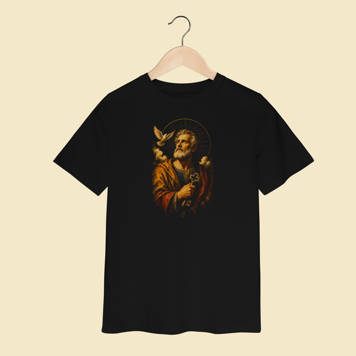 Camiseta Quality Infantil (2 a 8) Tu És Pedro - EC06