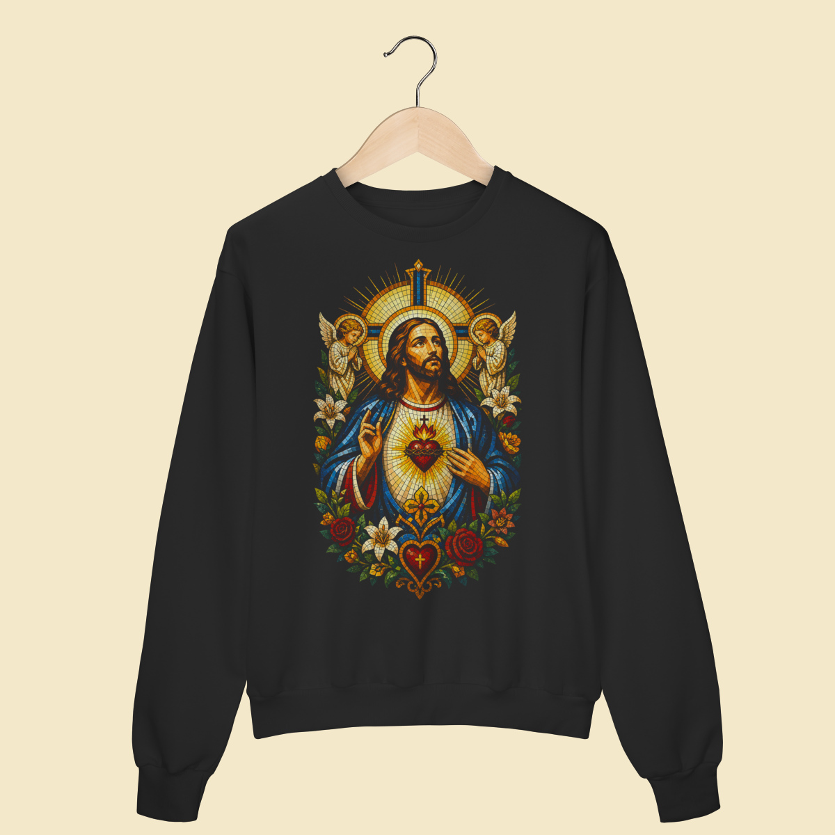 Moletom Prime Fechado Jesus Cristo - EC07