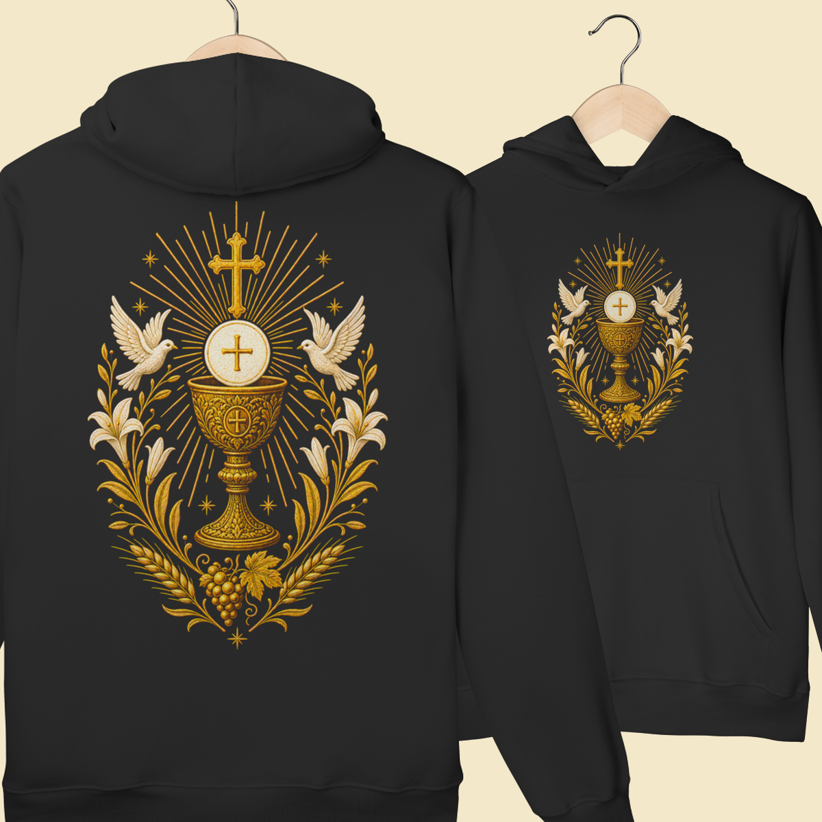 Moletom Prime Canguru Eucaristia F&C - EC01