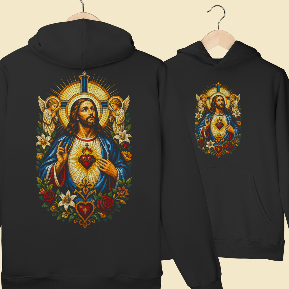 Moletom Prime Canguru Jesus Cristo F&C - EC07