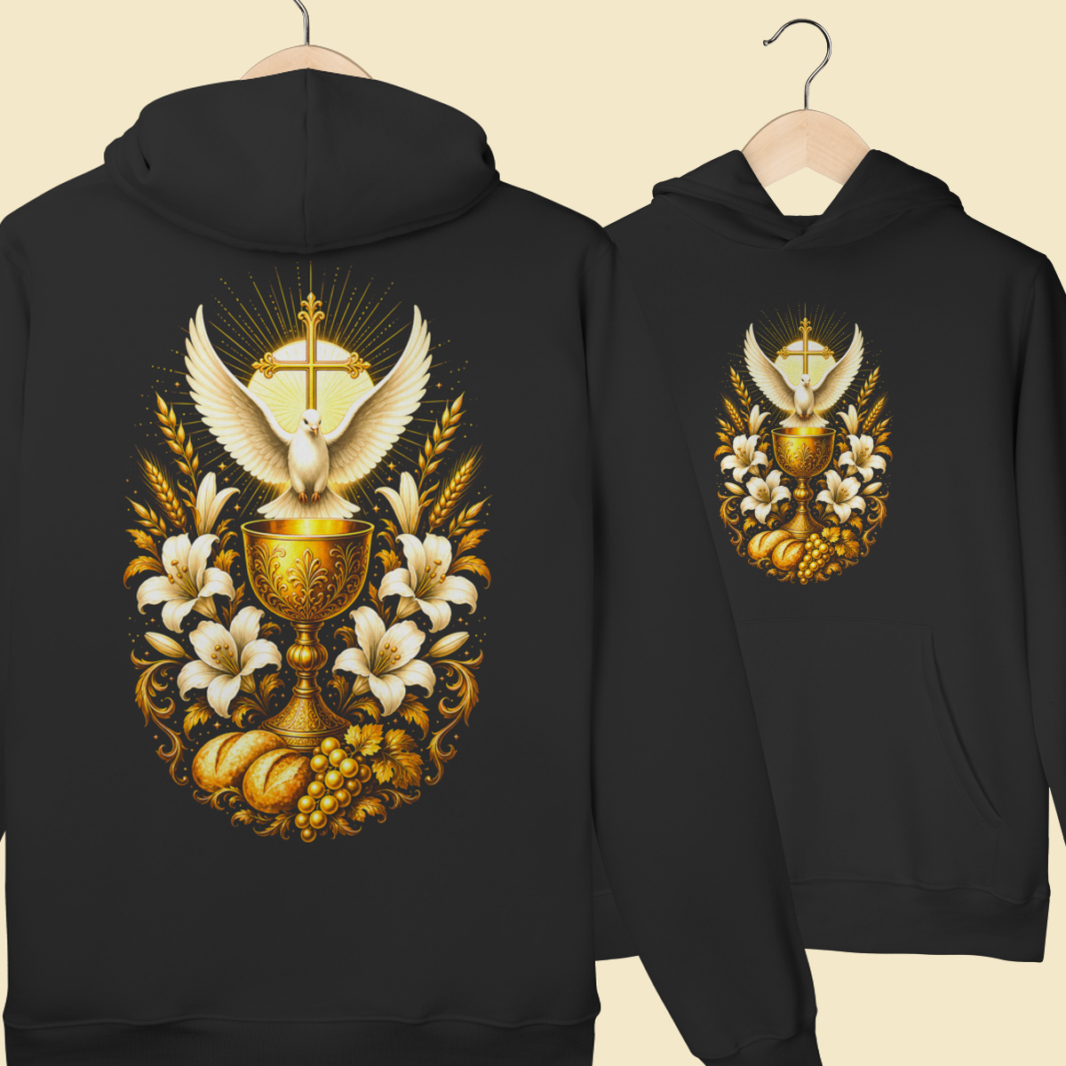 Moletom Prime Canguru Eucaristia F&C - EC11