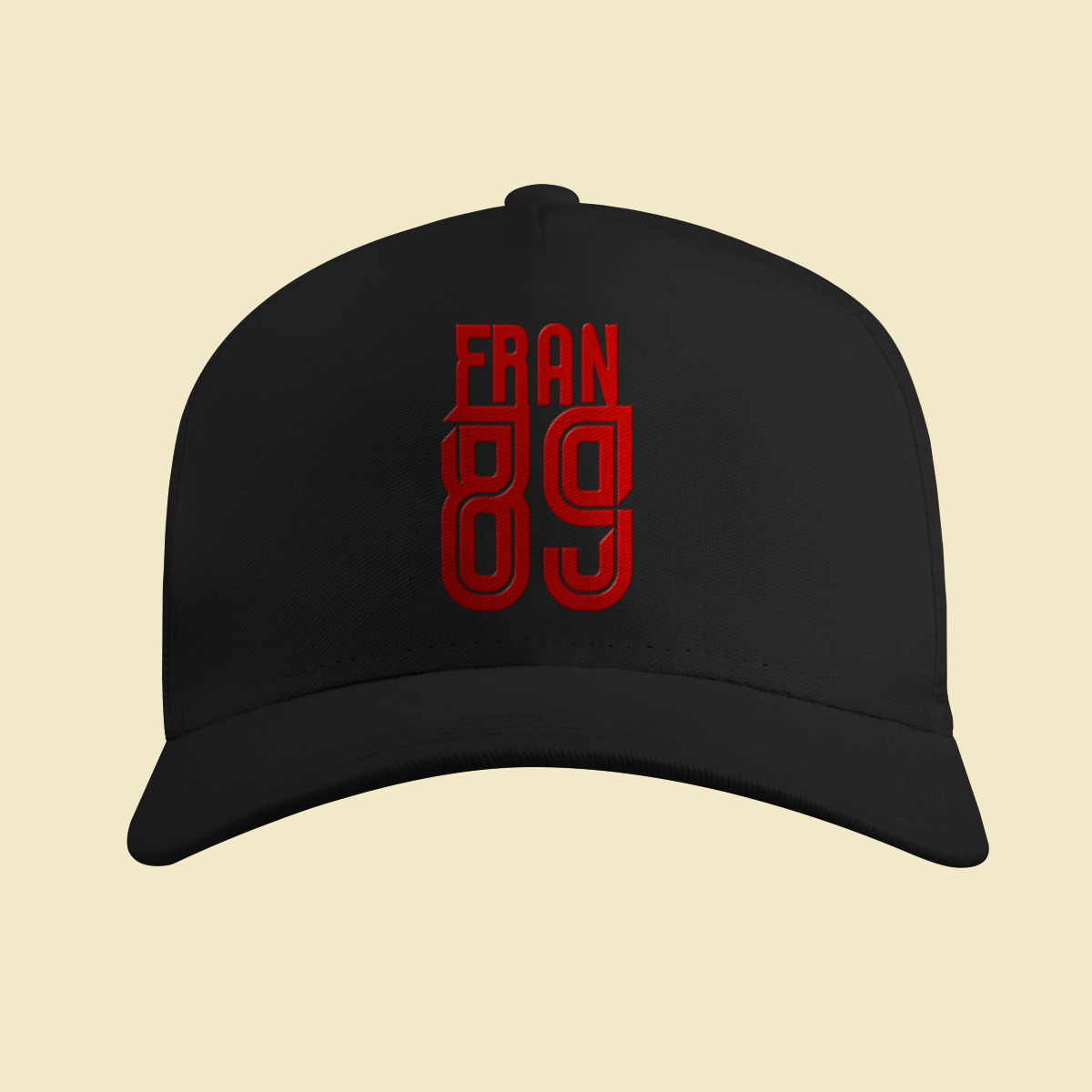 Boné Americano Com Tela Personalizado Fran 1989