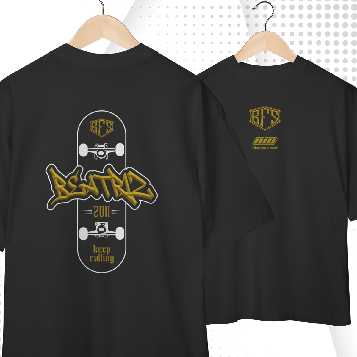 Camiseta Oversized N10 Custom BFS Beatriz 2011