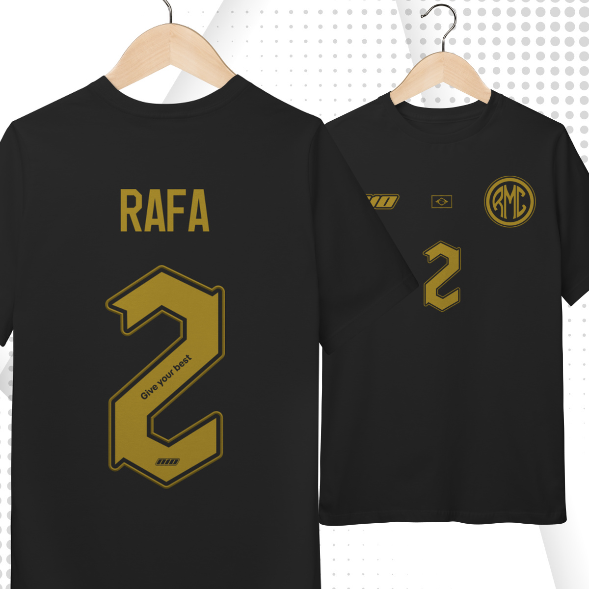Camiseta Quality Infantil (10 a 14) N10 Custom RMC Rafa 2