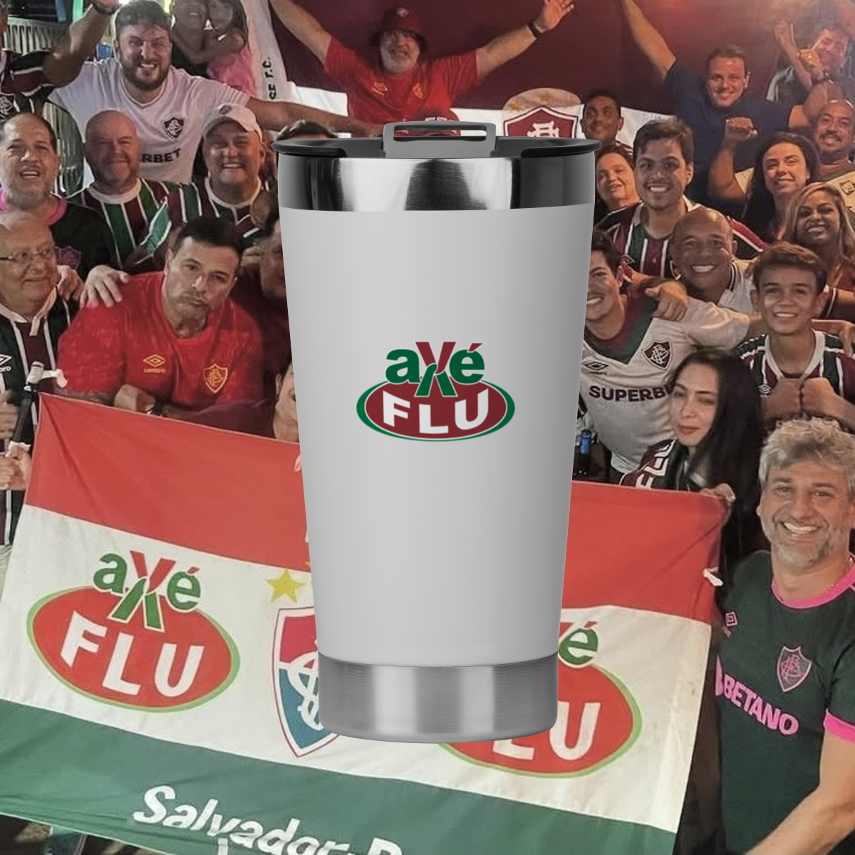 Nome do produto: COPO TERMICO AXÉFLU