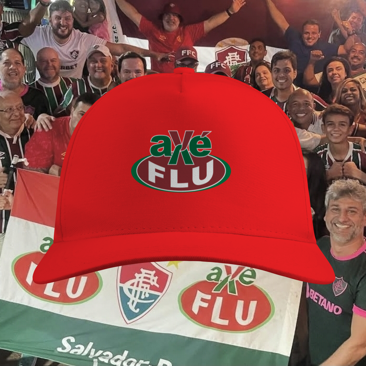 Nome do produto: BONÉ AXÉFLU BÁSICO